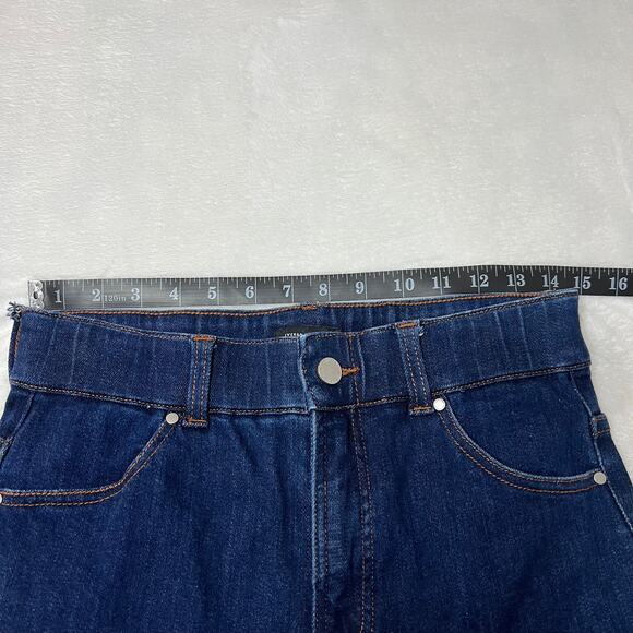 Universal Standard Seine High Rise Stretch Skinny Jeans Size 8 **SMALL FLAW** - Picture 7 of 11